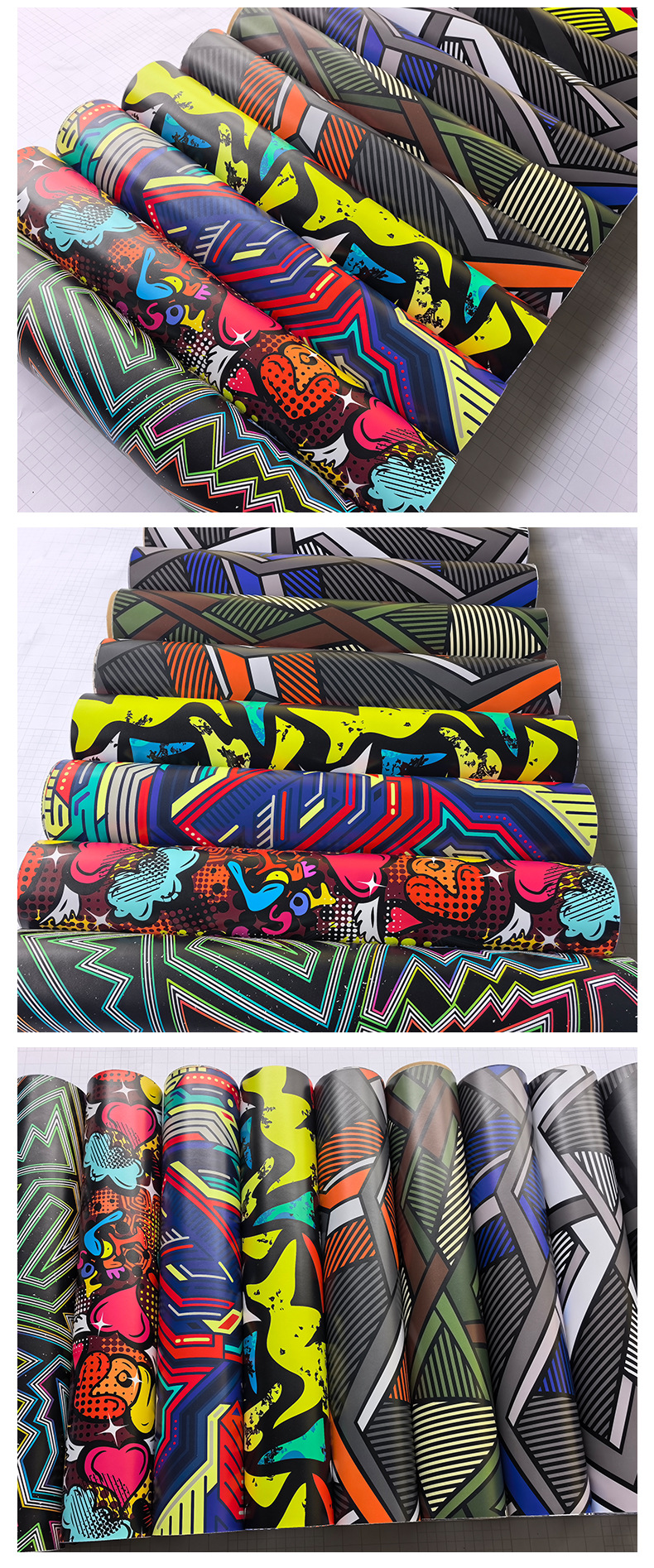 Removable Pressure-Sensitive Adhesive Pvc Decorative Film, Car and Motorcycle Modification Stickers, Furniture and Computer Diy, Factory Can Provide Samples