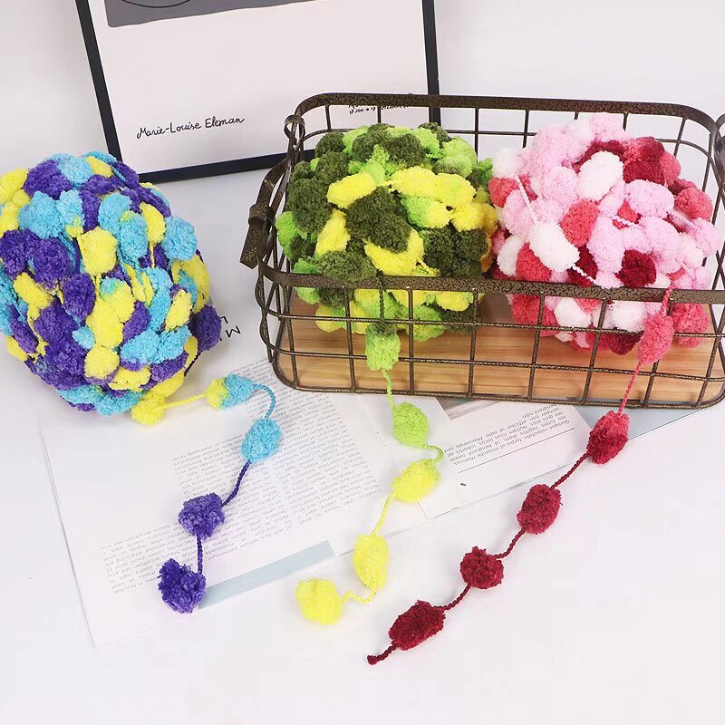 Wholesale Yarn for Knitting Large Balls, Chunky Yarn Balls, Beanies, Pearl Knitting, Scarves, Crochet Cushions, and Blanket Material Kits