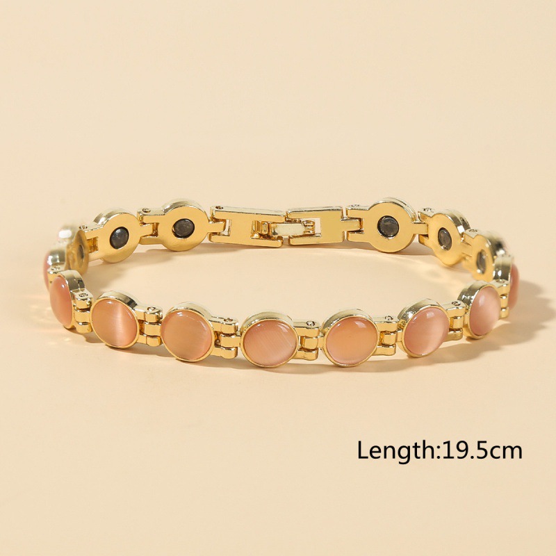 라운드 오팔-핑크