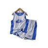 Football colored summer children's set for boys, suitable for teen, children's clothing