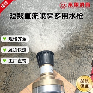 Factory Direct Sales Dc Spray Short Multi-Purpose Water Gun Marine Fire Short Water Gun Guangzhou Yongxiang Fire Protection