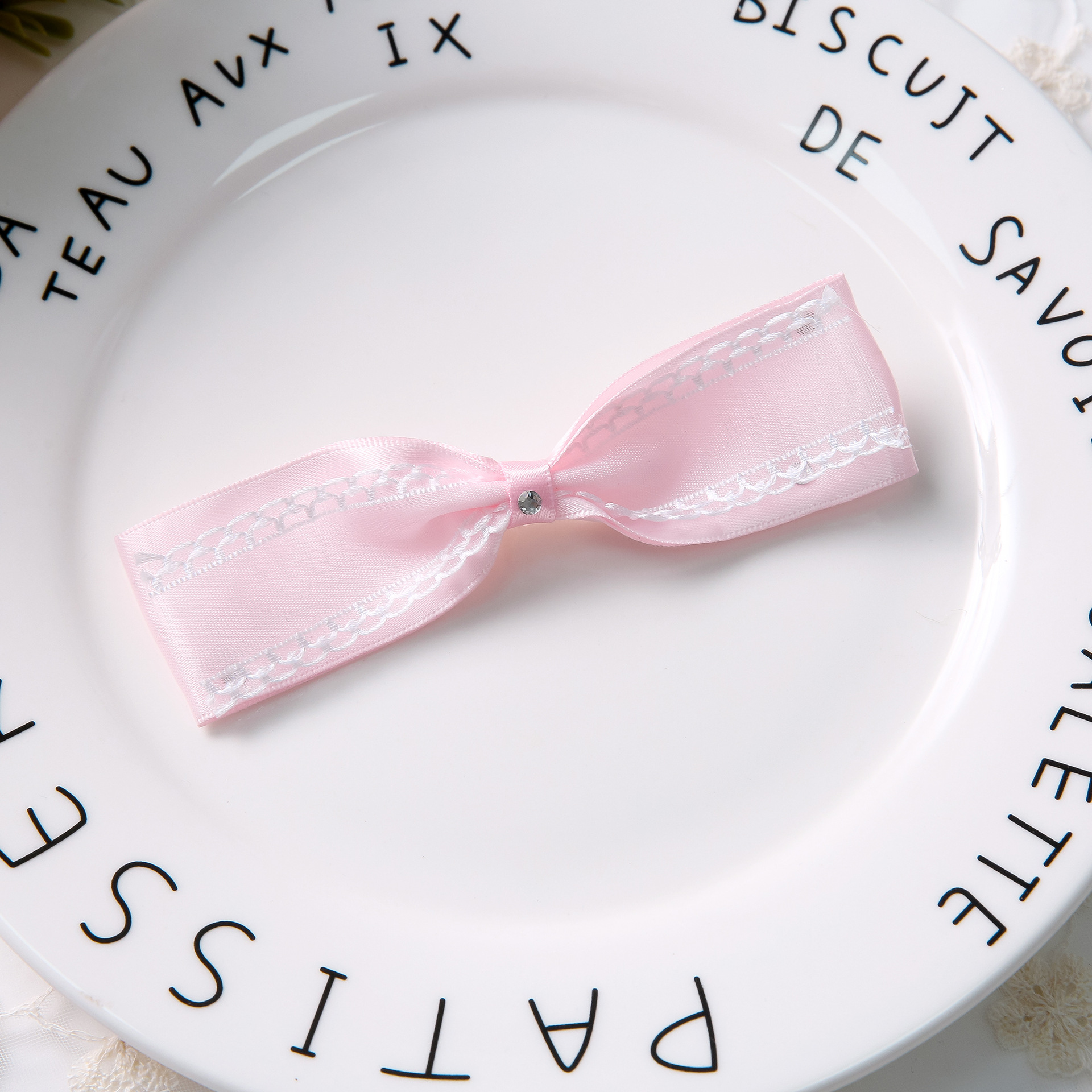 Perro mascota ropa de gato vestido de encaje de primavera y verano a juego tocado horquilla