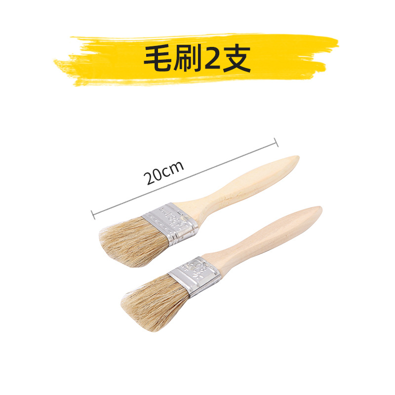 Parrilla de barbacoa herramientas conjunto completo cepillo de hornear aguja de hornear clip de palo de papel de estaño de absorción de aceite accesorios de papel paquete alfombra de picnic