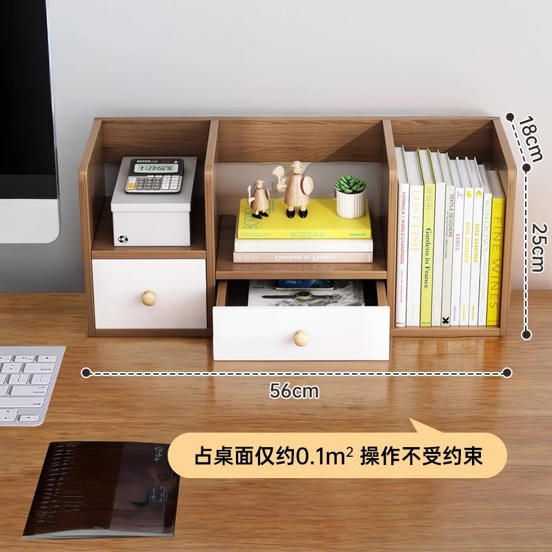 Estante de esquina de escritorio, escritorio de escritorio, armario de escritorio, estante de libro de escritorio, estante de almacenamiento de escritorio simple multicapa, estante de libros