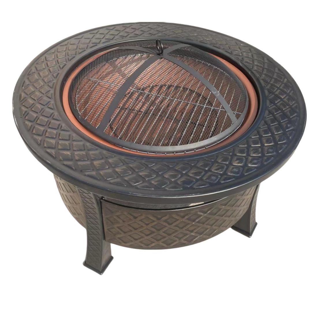 Horno de jardín, estufa, horno de té y barbacoa, parrilla al aire libre, mesa de barbacoa, estufa de calefacción interior, parrilla de barbacoa doméstica