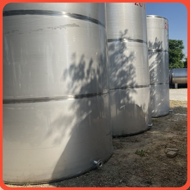 收购二手储罐 不锈钢化工储存罐 液体颗粒储存设备