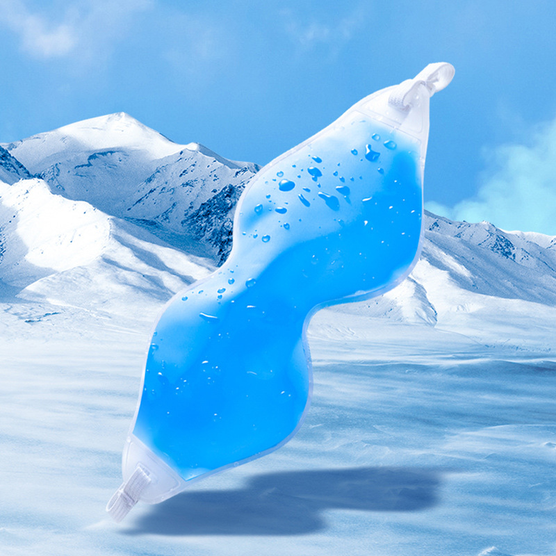 FUENTE Fábrica de hielo comprimir máscara de ojo de dibujos animados fruta fría y caliente comprimir máscara de ojo frío y caliente comprimir bolsa transfronteriza Amazon