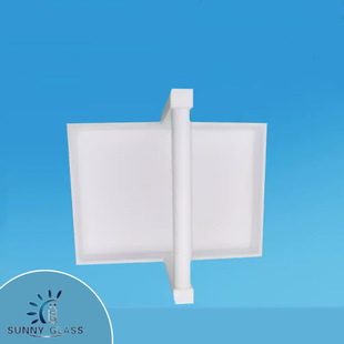 350*250*50 Ptfe Tray with Handle, Corrosion-Resistant, High Temperature Resistant, Non-Stick