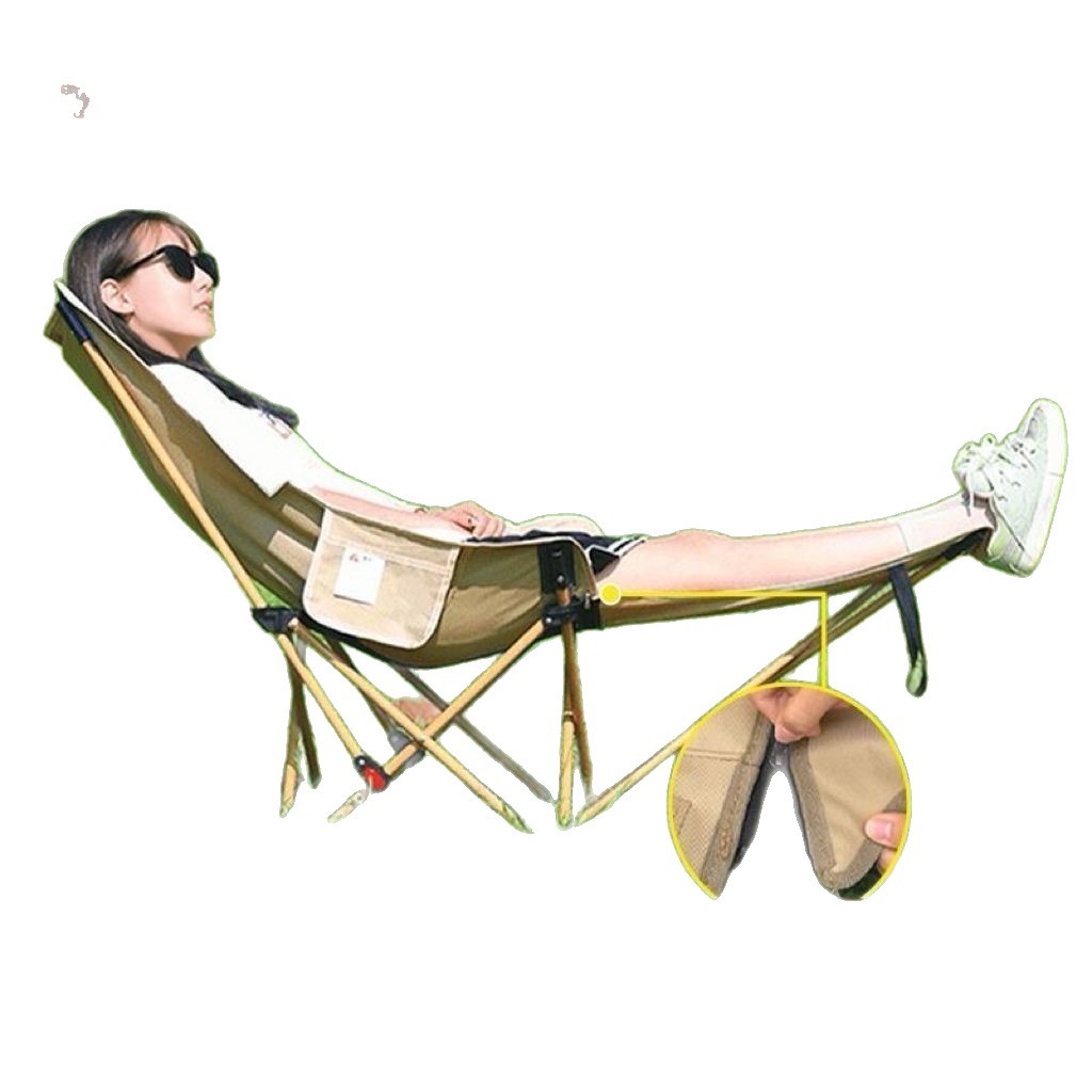 Silla de almuerzo, silla plegable, cama plegable, silla de luna, ajuste de tres velocidades, puede sentarse y acostarse, siesta de oficina, sillón portátil