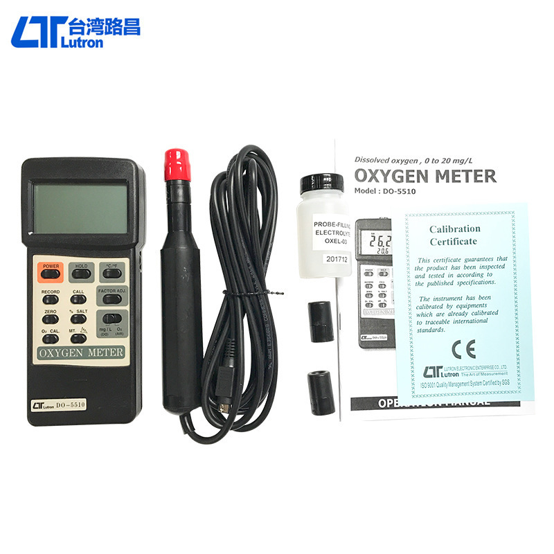 台湾路昌便携式溶解氧分析仪DO5510 水中溶解氧LUTRON