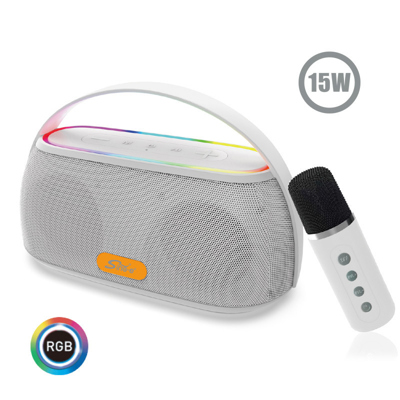 New Foreign Trade Bluetooth Speaker, Outdoor Speaker, Wireless Microphone, Home Ktv, Household Karaoke Singing Microphone New Foreign Trade Bluetooth Speaker, Outdoor Speaker, Wireless Microphone, Home Ktv, Household Karaoke Singing Microphone