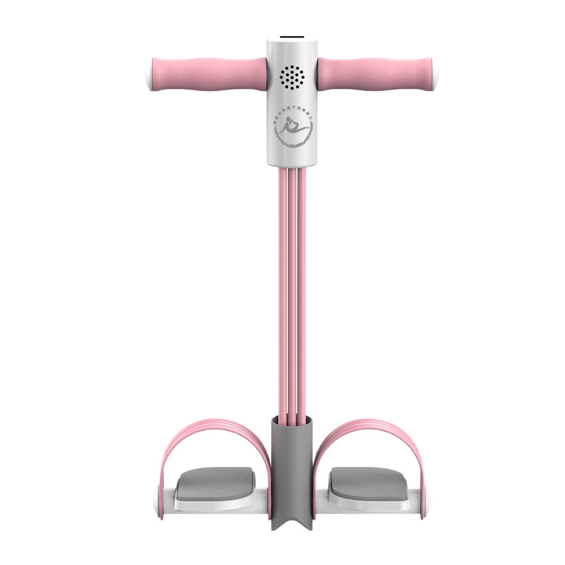 Dispositivo de tracción de pedales de conteo transfronterizo Dispositivo de abdominales Xiaoyanfei Dispositivo de fitness de cintura delgada y abdomen Cuerda de tracción de vientre delgado