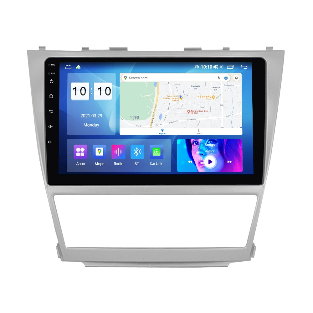 Совместимо с Toyota Camry 2007-2011 модифицированный Android CarPlay Bluetooth навигационный экран