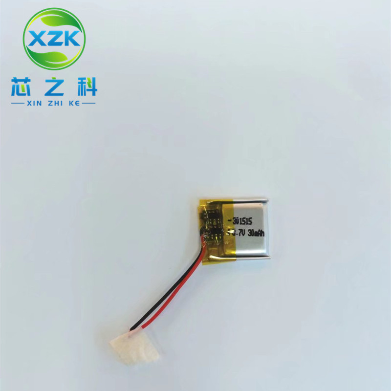 电芯厂301515聚合物锂电池30MAH 3.7V智能穿戴数码蓝牙音箱血氧仪