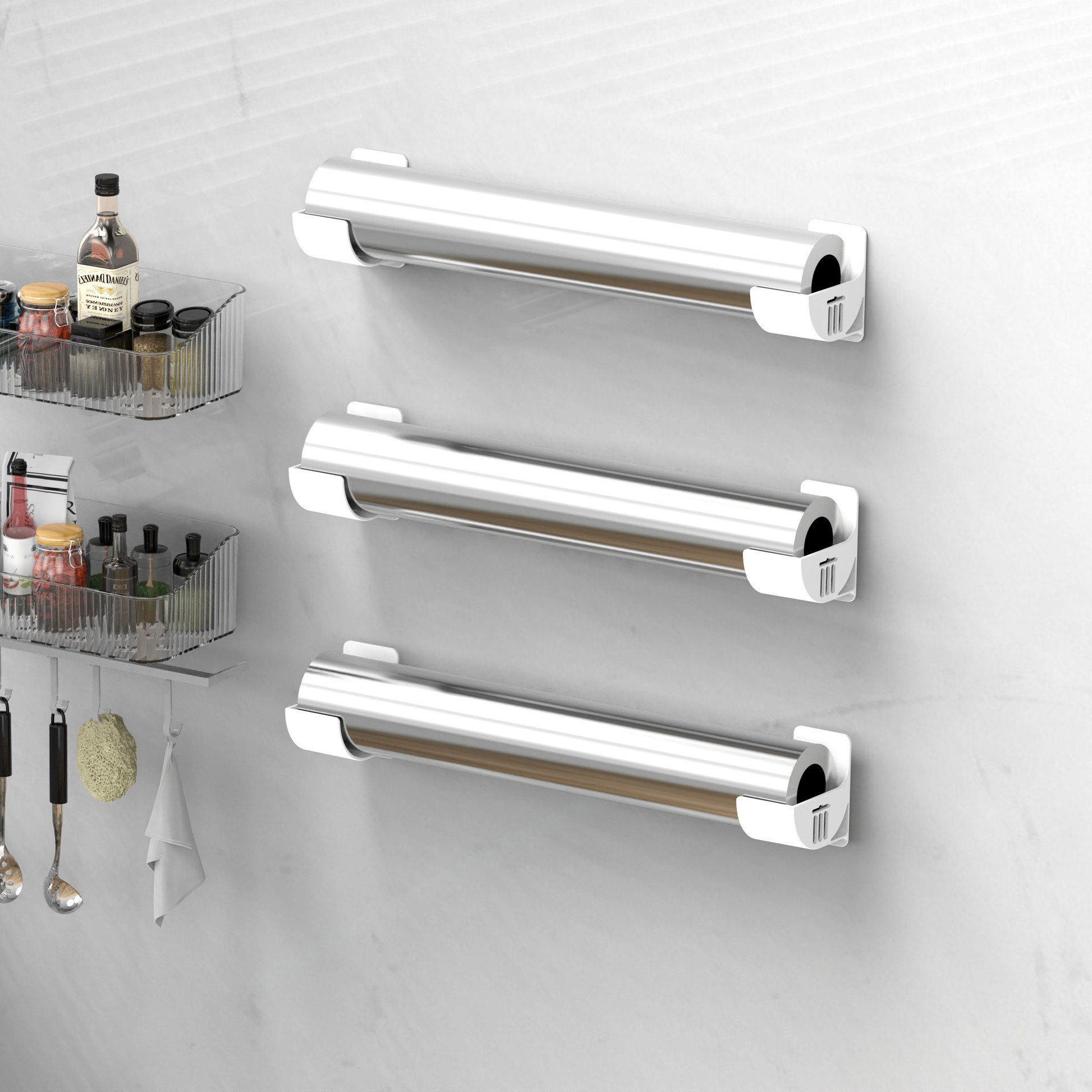 Shein explosion -free punch -free storage bracket preservation…