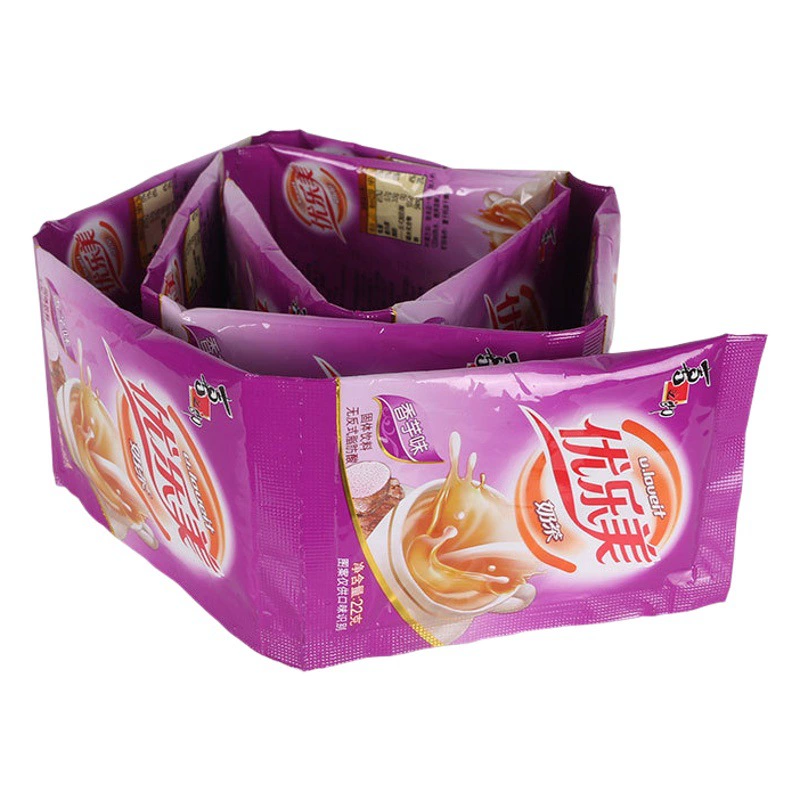 Youlemei чай с молоком, 10 пакетиков, растворимый напиток Xizhilang со вкусом таро, со вкусом клубники, чай с молоком, порошок кофе, оригинальный вкус