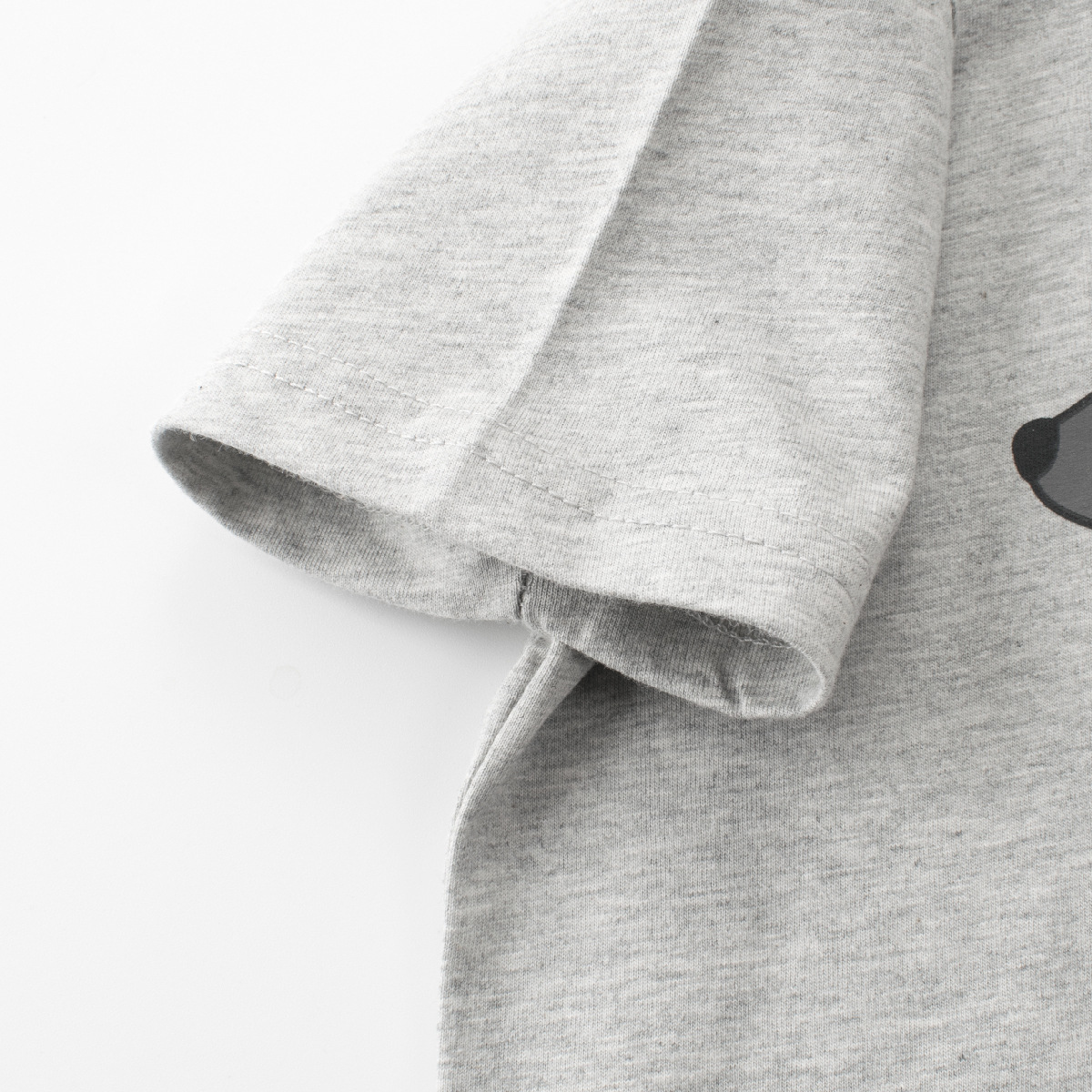 27kids ropa para niños camiseta de manga corta para niños verano algodón niño ropa de bebé impresión de media manga fuente de Douyin