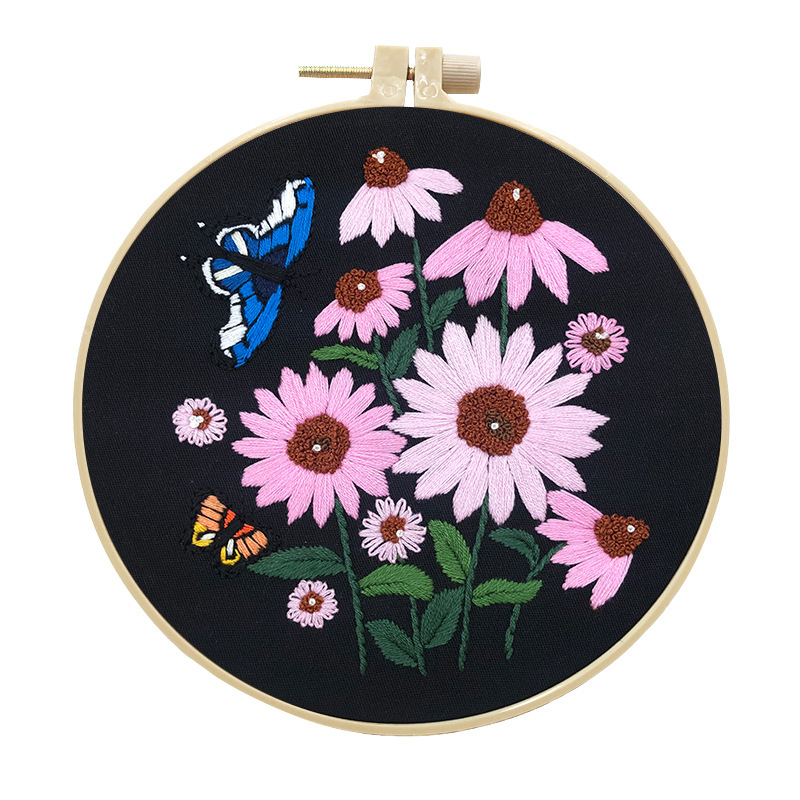 Suzi bordado original-bordado europeo hecho a mano Kit de tela Junior novato bordado creativo hecho a mano paquete de material de bricolaje