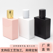 厂家批发30ml经典卡口透明喷色香水玻璃瓶高级方形香氛喷雾空瓶子