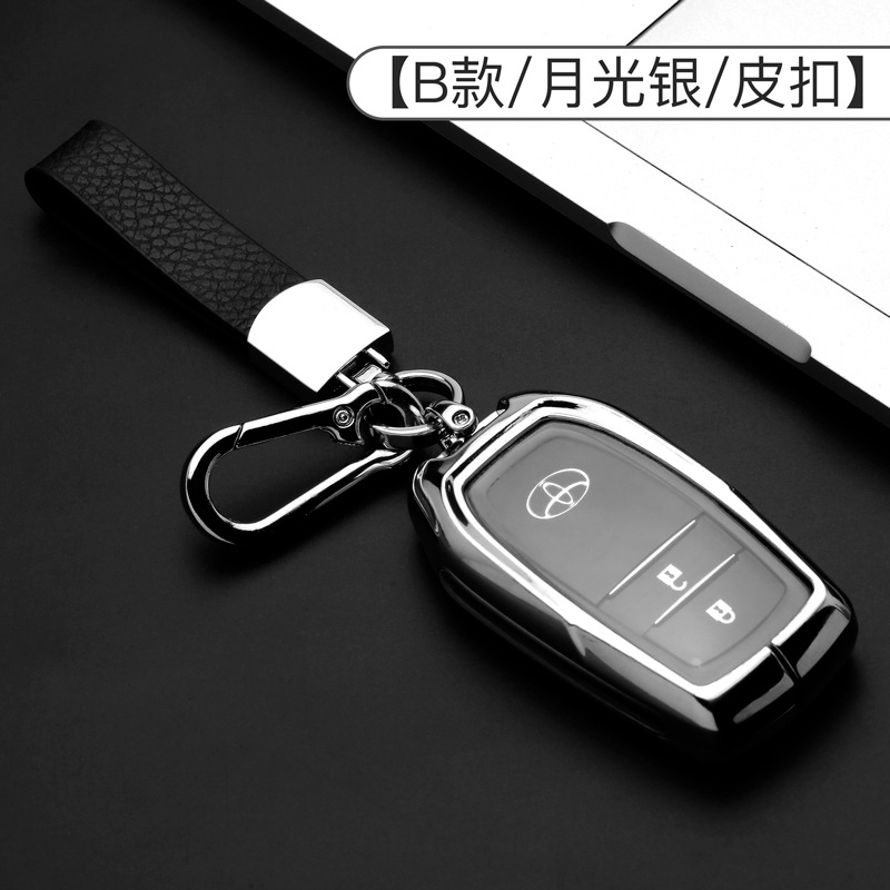 오리지널 카 B-달빛 실버 + 가죽 더블 버클