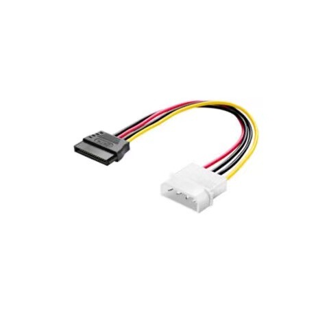 SATA Hard Drive Power Cord Adapter Cable 4-pin IDE to SATA Serial Port One-to-two Computer Cable Adapter
