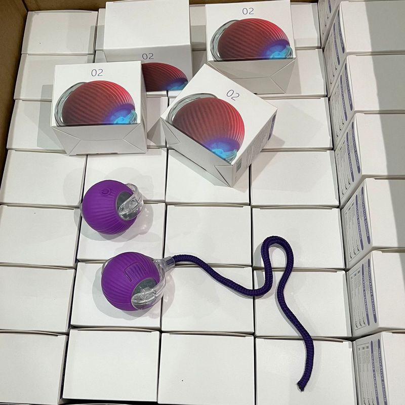 跨境猫玩具自动逗猫球自嗨解闷神器猫咪滚滚球具宠物玩具宠物用品|undefined
