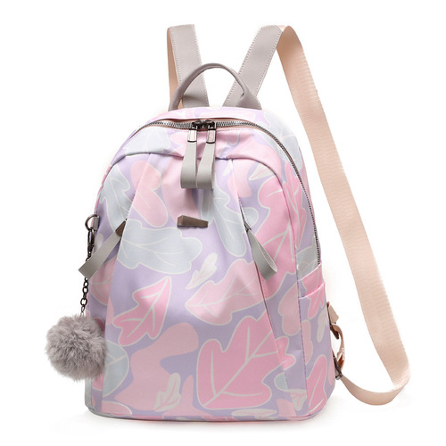 Backpack  New Small Backpack Oxford Cloth Women's Bag Women's Casual Large Capacity Outdoor Backpack Women's Bag