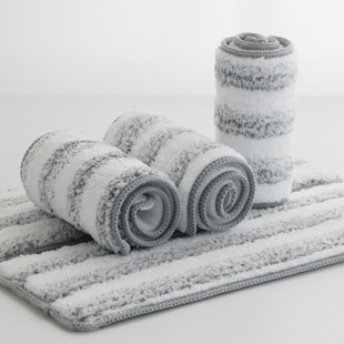 Factory wholesale Stripe Tape hard Silk self-adhesive cloth floor mop replacement cloth absorbent sponge lazy flat mop cloth