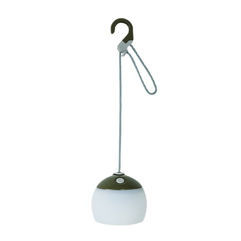 Luces de campamento multifuncionales de silicona lámpara de caballo colgante LED retro luces de campamento al aire libre atmósfera de tienda de campaña USB sin carga