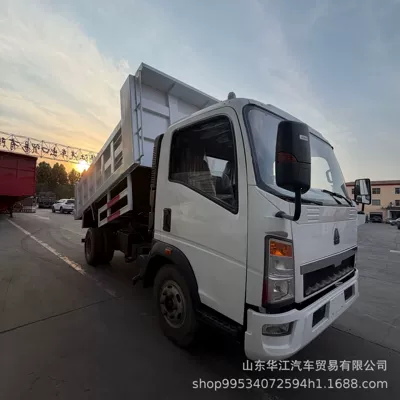 Yük maşınları 4*2 Dump Truck for Transporting Soil