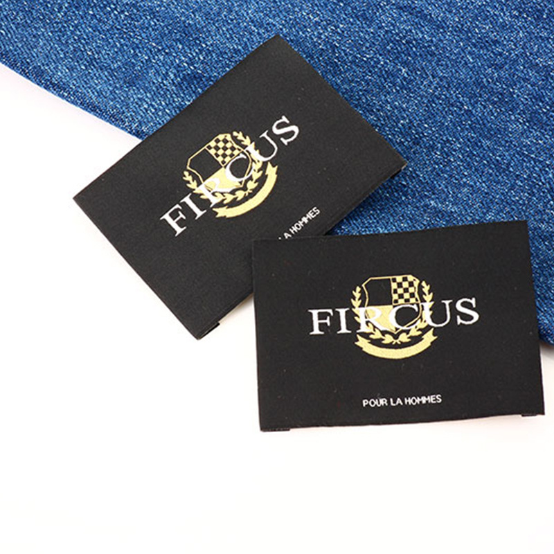 服饰辅料衣服吊牌侧饰标装饰标签袖口标男装商标织唛尺码领标挂牌