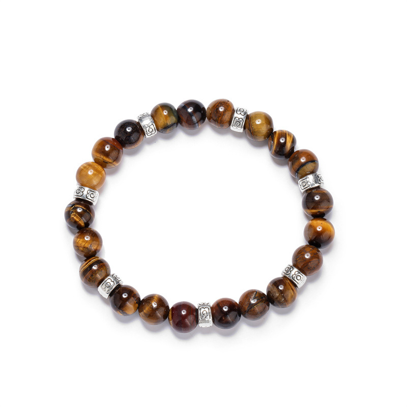 Retro Geometric natural stone Agate Bracelets 1 Piece