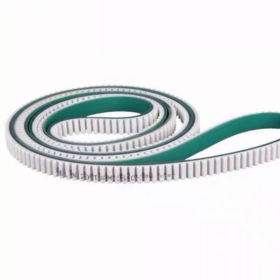 AT105M8M double-sided green fabric Avtomobil ötürücü kəmərləri