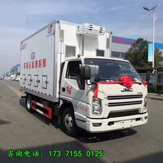 养猪场畜禽猪苗运猪车/种猪运输车 江铃顺达4.2米 厢式保温车厂家