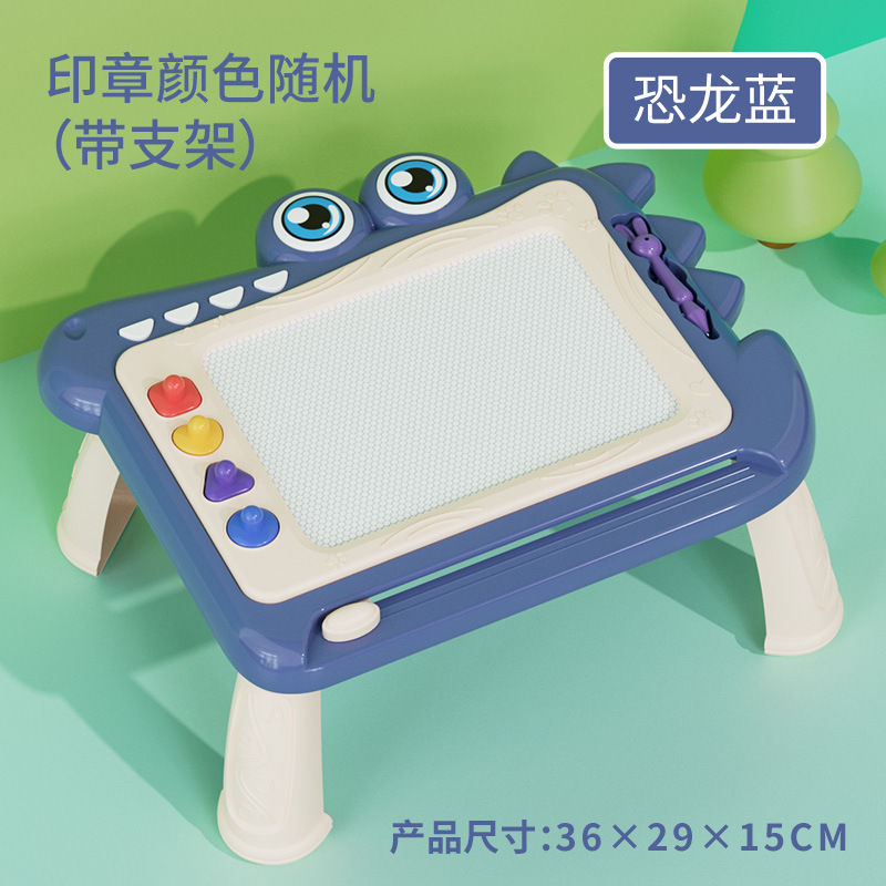 Tablero de dibujo para niños de gran tamaño para el hogar Tablero de escritura magnético para niños pequeños, juguete de dibujo magnético de graffiti para bebés borrables