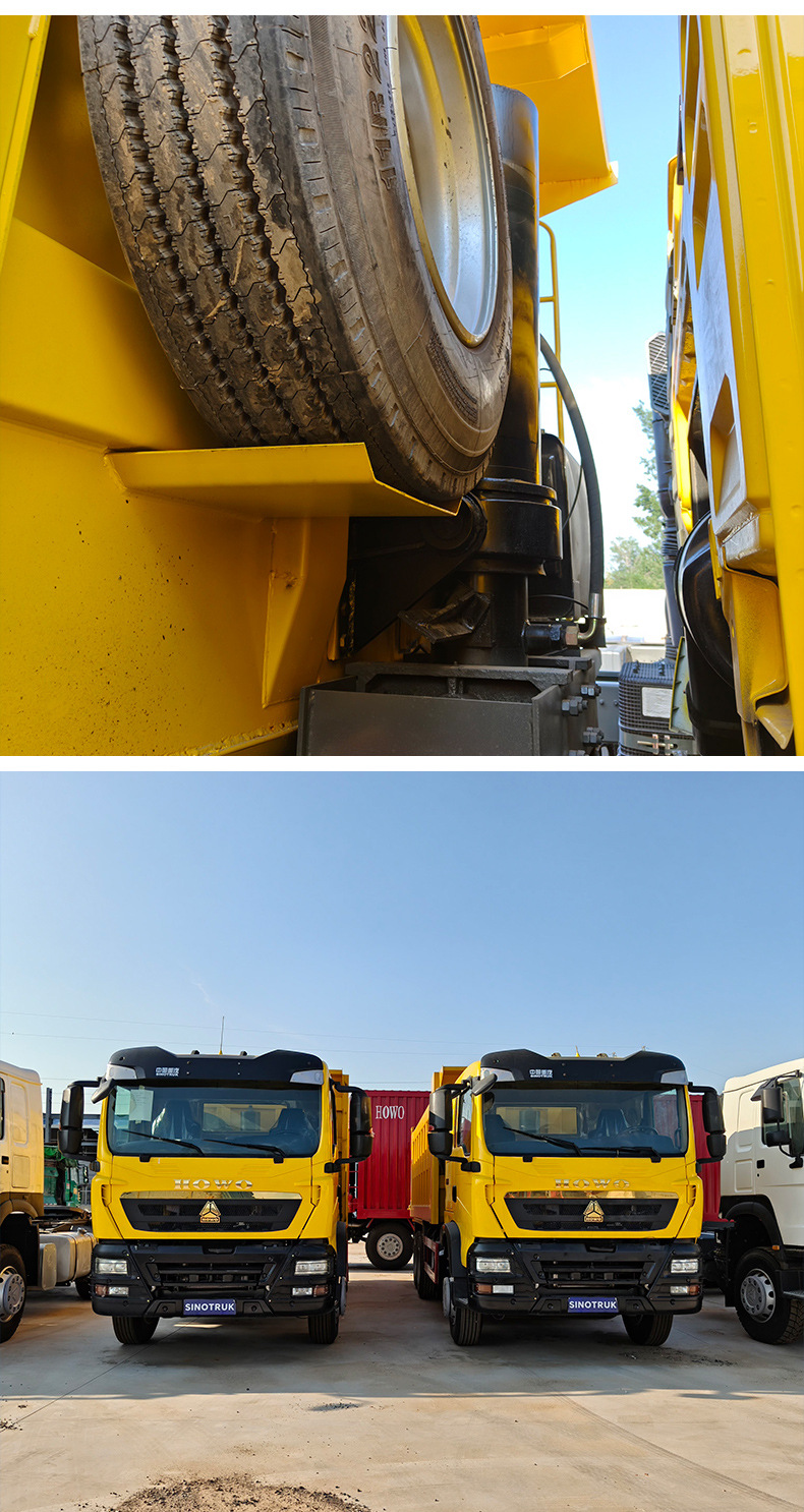 Selling Used Sinotruk Howo Dump Trucks for Logistics Transport of Soil, Sand, and Gravel
