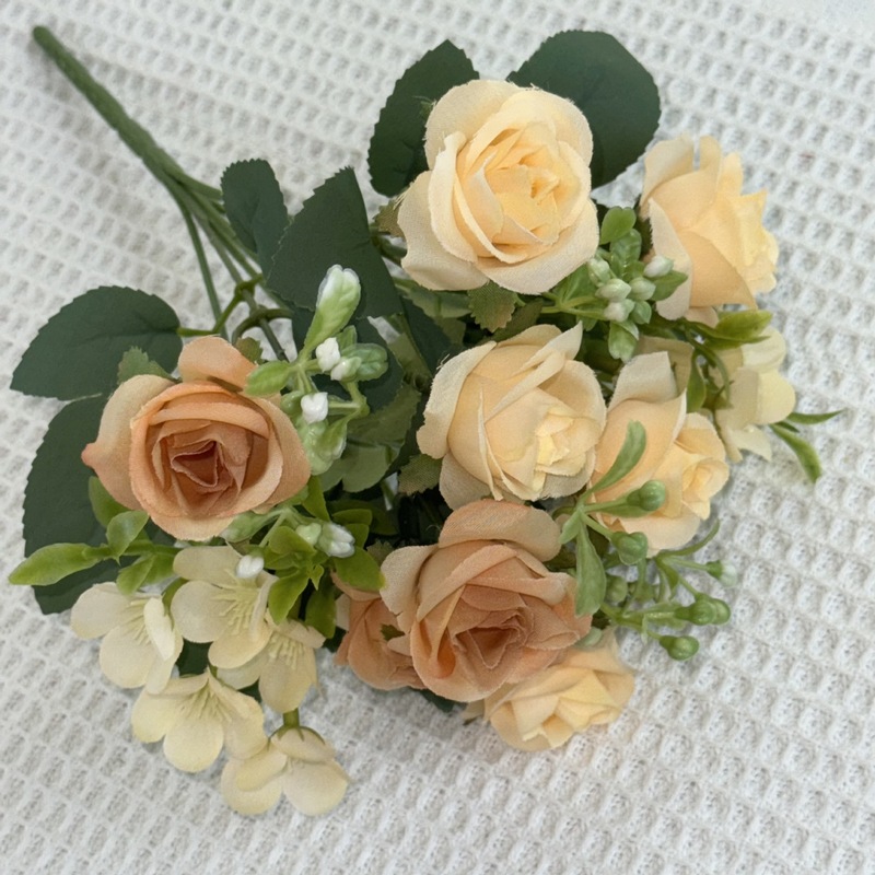 新しい外国貿易卸売造花結婚式の花束バラ手持ち花小さなバラアレンジメント装飾品ハイエンドホットスタイル|undefined
