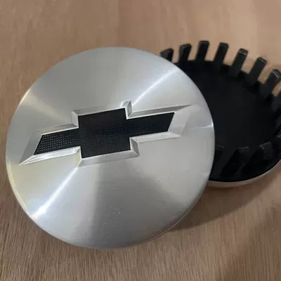 Suitable for Chevrolet Gmc Hub cover - silver-black-label-83mm