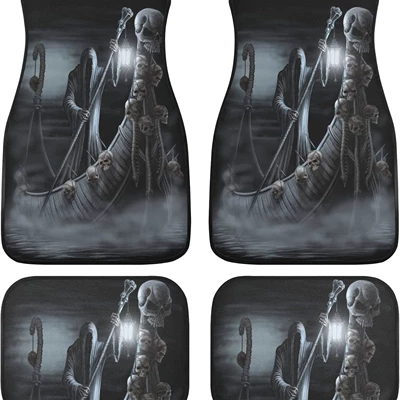 velvet non-slip absorbent easy to, Avtomobil döşəmə paspasları - car-floor-mats-5-two-pairs-of-35454868cm