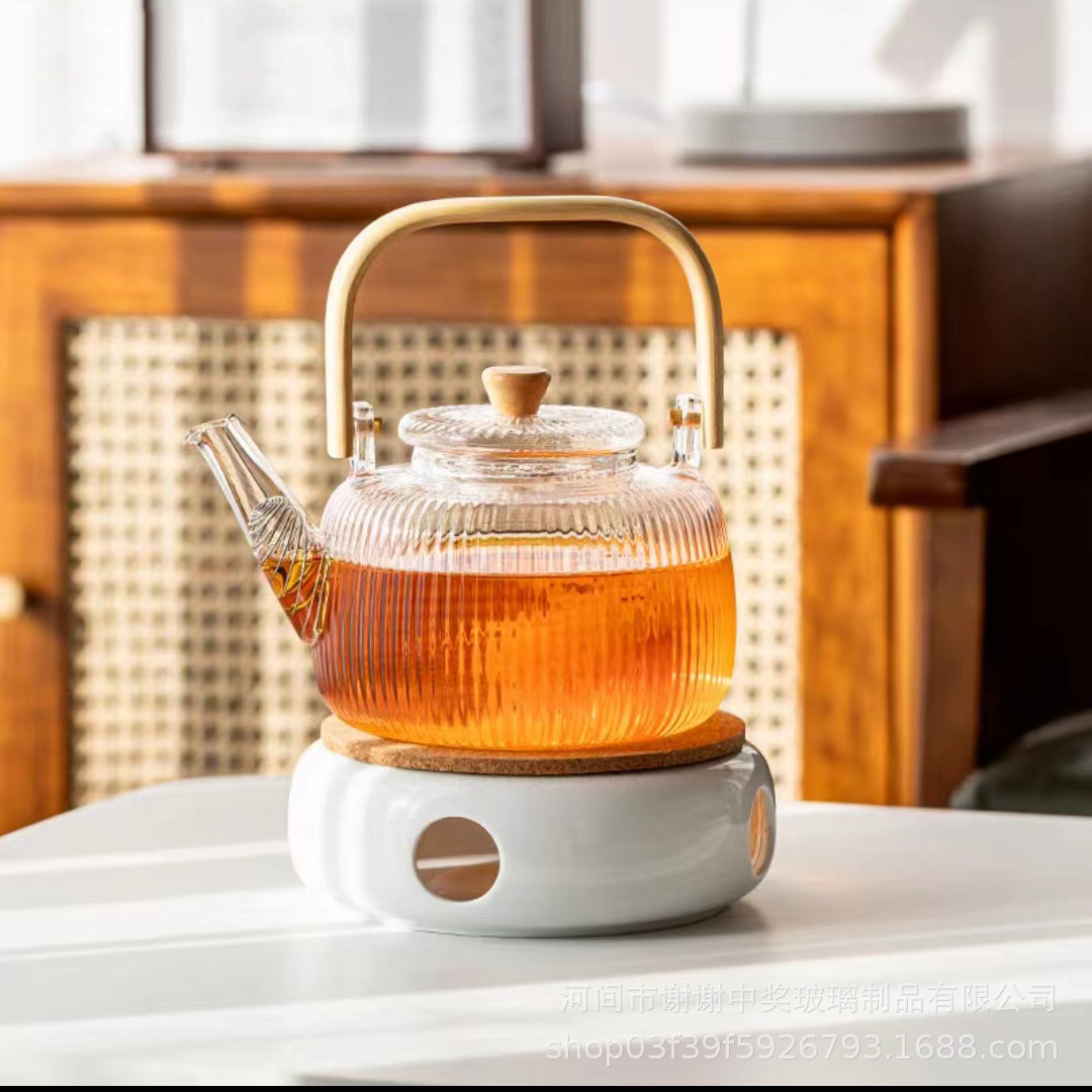 스트라이프 빔 포트 + 세라믹 차 스토브