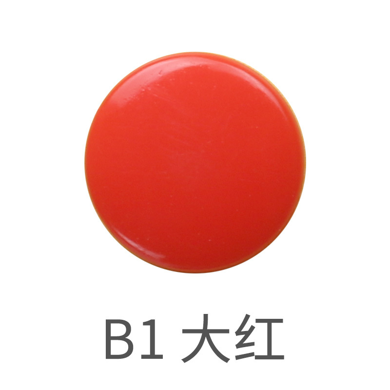 Kam Hualian T3 brillante/esmerilado de plástico botón POM resina botón a presión color niño y madre hebilla oculta al por mayor