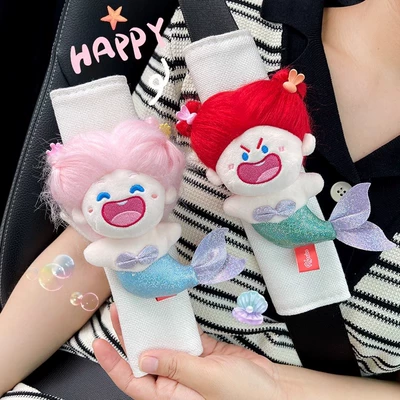 the mermaid car seat belt | Sürətlər qutusu və əl tormozu başlıqları