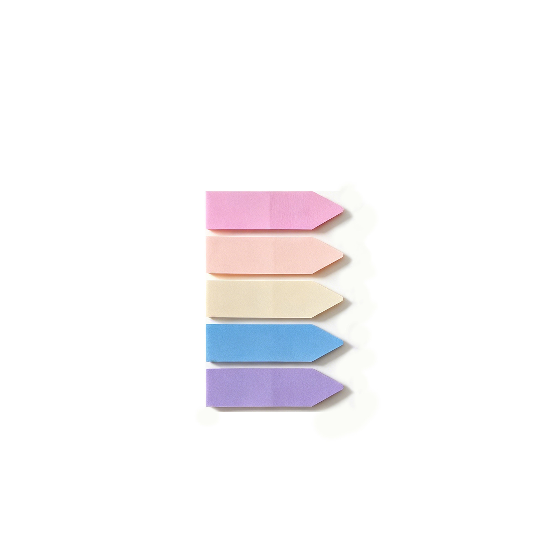 Notas adhesivas transparentes extraíbles de 10 colores, notas adhesivas impermeables para estudiantes, pegatinas de índice de colores Morandi de secado rápido, impermeables y de secado rápido