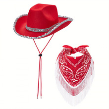 P 28387 Cowboy hat accessory set ţ��ñ����������ͨ�羳