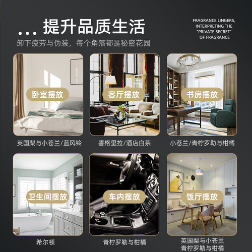 HomeFlower High-End PU Leather Candle Cup Aroma Gift Set with a Sense of Elegance, Perfect for Birthday Gifts