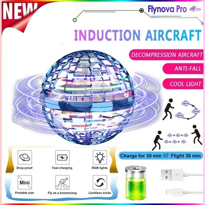 Flynova Pro new pattern originality decompression Fly ball Convolution Induction Toys Fingertip Flight top Christmas gifts