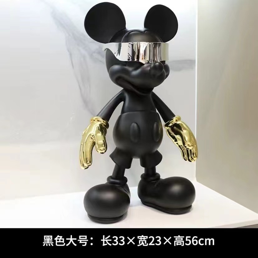 펑크 미키-블랙 골드