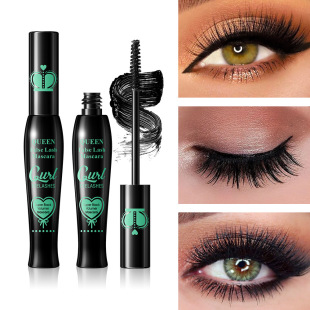 Cross-border makeup Shedoes hot waterproof sweat-proof thick lengthened curling non-blooming three-color mascara manufacturer