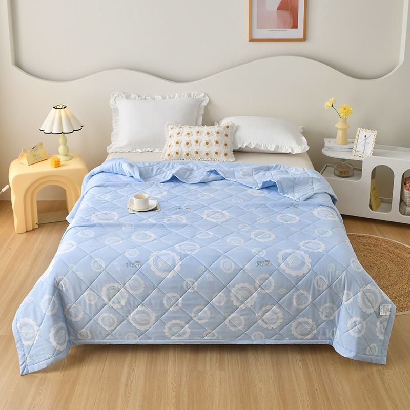 모자이크 잎 블루