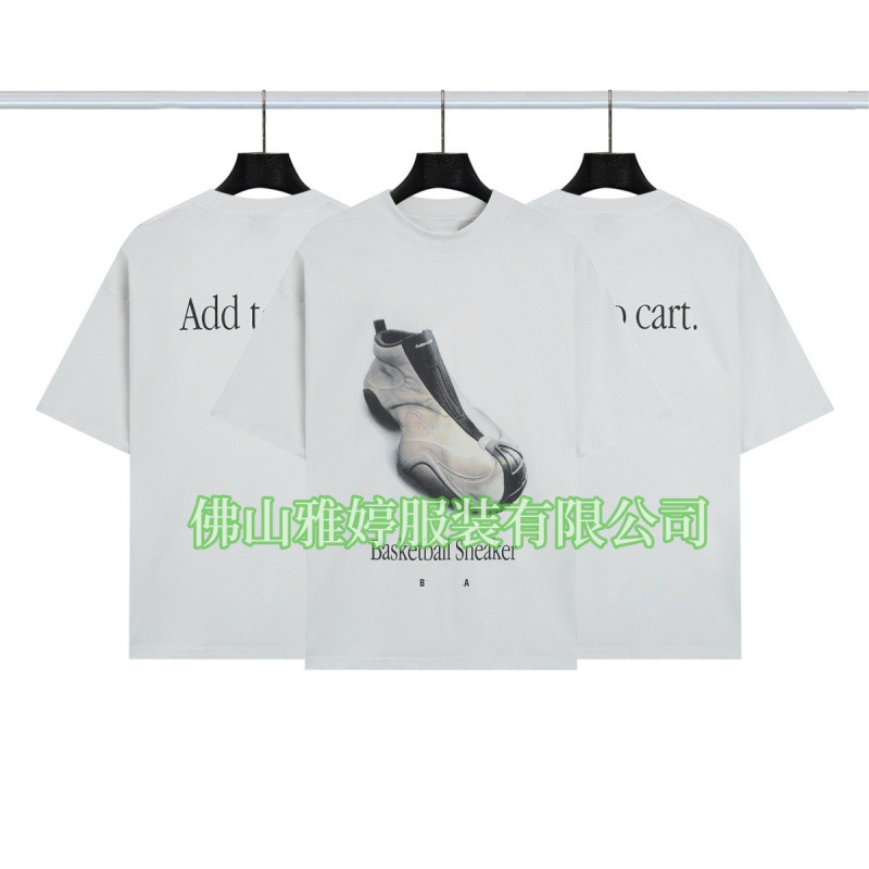 高品質クロスボーダーアメリカンスタイル25ss夏新作No.10ユニフォームレタールーズ半袖Tシャツ卸売|undefined